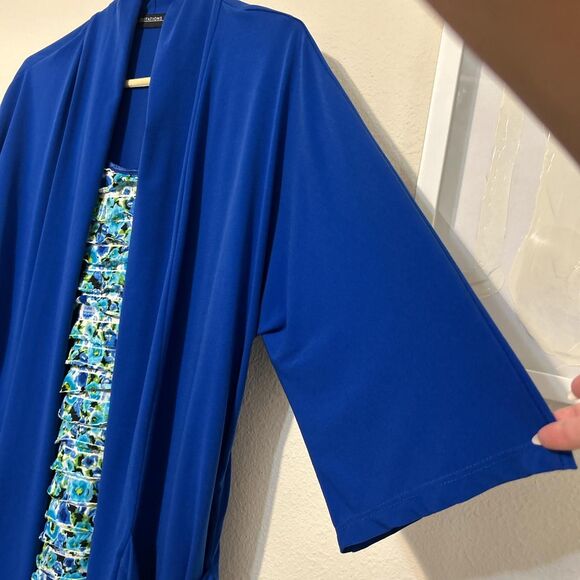 Notations Women's Blue Cardigan - Picture 5 of 5